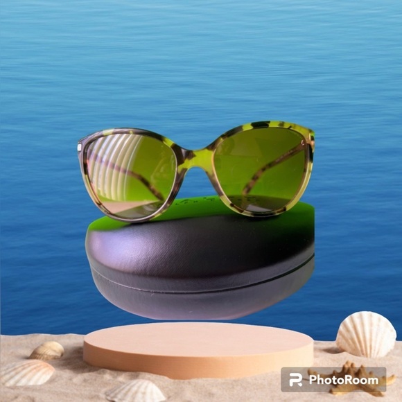 Ralph Lauren RA5160 1116/14 57. 17 13 New Brown Snakeskin Print/Gold Sunglasses main image 12